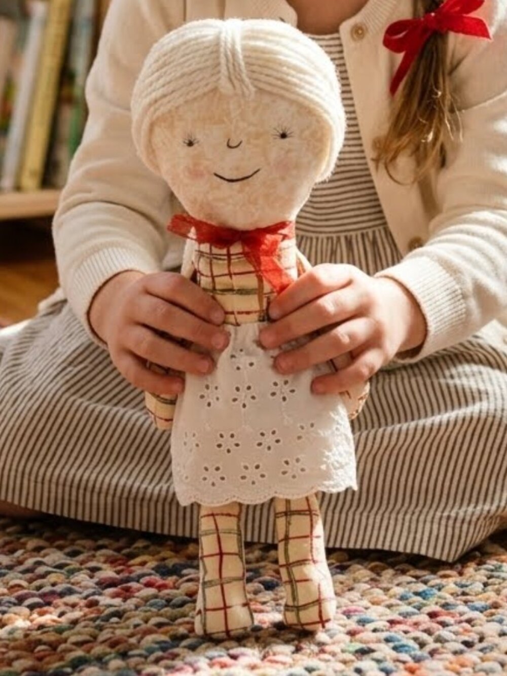 New Handmade Rag Doll Soft Toy A Great Girls Gift